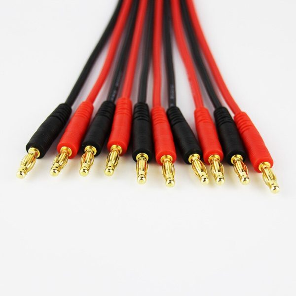 1pcs RC Battery Charge XT30 to 4.0mm Banana Plug 12AWG 20cm Cable Connector for RC Helicopter Quadcopter Lipo Battery Fashion