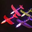 48cm Airplane Foam Toys Light Flying Mini Foam Throwing Glider Inertia DIY Aircraft Toy Hand Launch Airplane Model Toys Online Sale