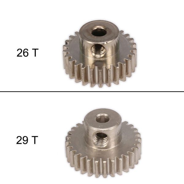 Tooth Teeth Pinion Gears HSP 1:10 18T 19T 20T 21T 22T 23T 24T 25T 26T 29T for RC Car 0.6 Aperture 3.2mm Parts HPI Hi Speed Axial Hot on Sale