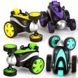 Wireless RC Car Tumbling Stunt Dump Truck Remote Control Toys Electric 360 Degree Rotating Stunt RC Cars For Boys Children Online