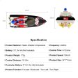 Flytec 2011-15B 24CM 40MHZ 4CH 10KM H High Speed Racing RC Boat Toy for Kids Children Gift Cheap