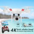 2019 New Drone 4k camera HD Wifi transmission fpv drone air pressure fixed height four-axis aircraft rc helicopter with camera Online now