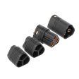 1 Pair MT60 3.5mm 3 Pole Bullet Connector Plug Male & Female For RC ESC to Motor JUN5-A Supply