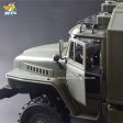 WPL B36 1:16 Ural RC Car 6WD Military Truck Rock Crawler Command Communication Vehicle KIT Toy Carrinho de controle Supply