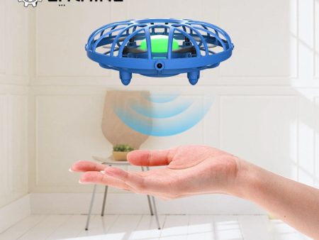 Eachine E111 Mini Drone UFO Infrared Sensing Control Hand Flying Aircraft Quadcopter Infraed Induction Intlligent BNF RC Kid Toy For Discount