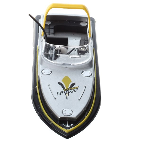 abay 2019 hot Miniature Mini RC Boat Radio Remote Control Yellow Kid Toy FB-57 Sale