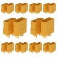 10 Pair Amass XT90 XT-90 Male Female Bullet Connectors Power Plugs with Shealf Housing for RC Lipo Battery Motor Discount