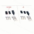 10 Sets DIY 3 Pin Servo Plug Set Female Male Connector Gold Plated For Futaba JR Type RC Airplane Multirotor Quadcopter Plug Fashion