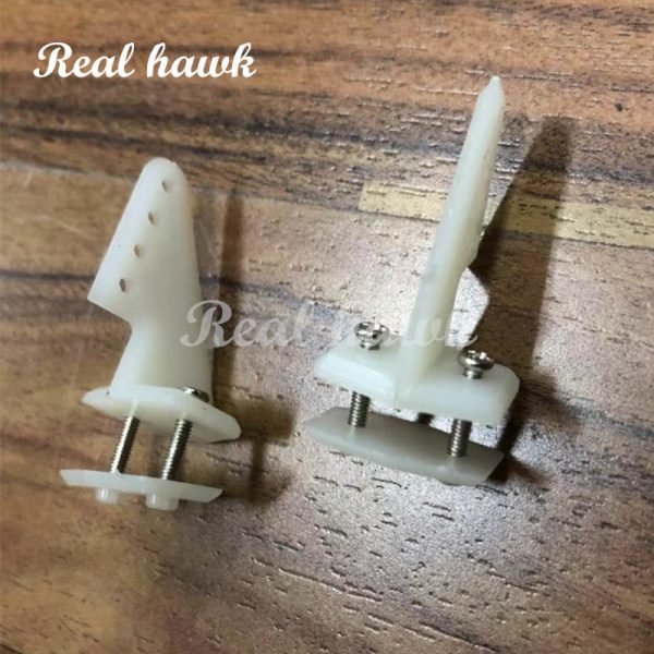 10 Sets lot With Screws Pin Horns 18x26 4hole L18xW13xH26 RC Airplanes Parts Electric Planes Foam Aeromodelling free shipping Online Hot Sale