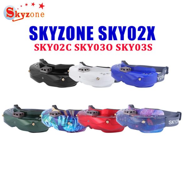 SKYZONE SKY02X   SKY02C   SKY03O   SKY03S 5.8Ghz 48CH Diversity FPV Goggles For RC Racing Drone Sale