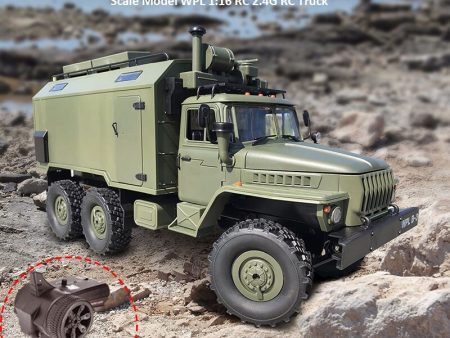 WPL B36 Ural Truck Scale Model WPL 1:16 RC Army Truck 2.4G 6WD RC Car Off-rode Remote Control Military Trucks Rock Crawler Supply