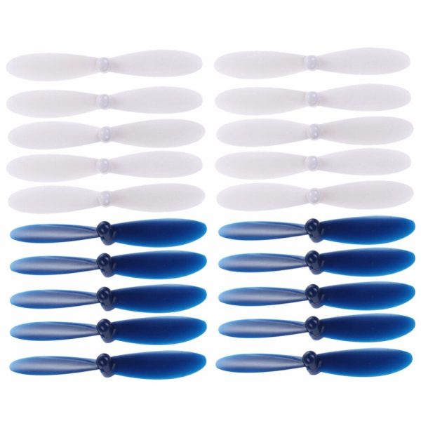 20pcs 8pcs 4pcs 24pcs X4 H107L C D Quadcopter Propeller Blades Spare Parts Quadcopter Propeller for Hubsan X4 H107C H107D H107L Online Sale