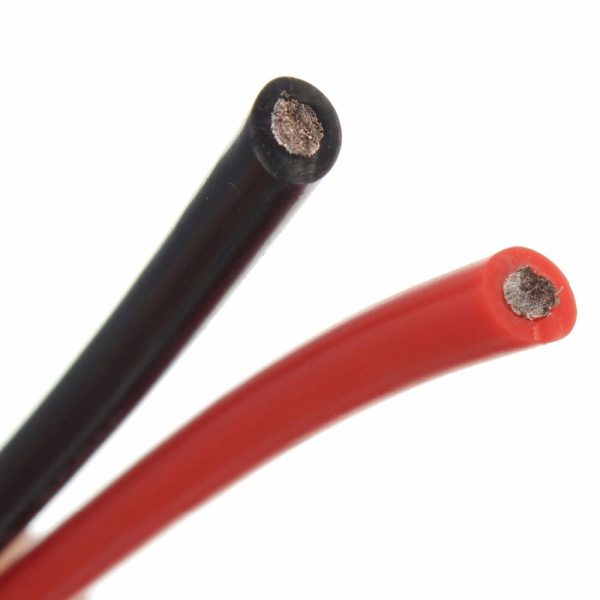 1M Red 1M Black Silicone Wire 6AWG 7AWG 8AWG 10AWG 12AWG 14AWG 16AWG 18AWG 22AWG 20AWG Heatproof Soft Silicon Silica Wire Cable Discount