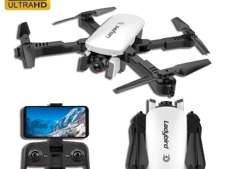 2019 New drone 4K HD aerial camera quadcopter optical flow hover smart follow dual camera remote control helicopter with camera Sale