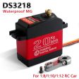 1X Waterproof rc servo DS3218 Update and PRO high speed metal gear digital servo baja servo 20KG .09S for 1 8 1 10 Scale RC Cars Online