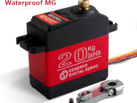 1X Waterproof rc servo DS3218 Update and PRO high speed metal gear digital servo baja servo 20KG .09S for 1 8 1 10 Scale RC Cars Online