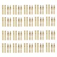 20pair lot 2.0mm 3.0mm 3.5mm 4.0mm Gold Bullet Banana Connectors Plug For ESC Battery Motor Online now