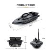 LeadingStar Flytec 2011-5 Electric Fishing Bait RC Boat 500M Remote Fish Finder 5.4km h Double Motor Toys Kit   RTR Version Discount