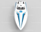 Volantex Blade ABS Hull PNP RC Racing Boat Model W  Motor Servo ESC W O Battery TH02977 Sale