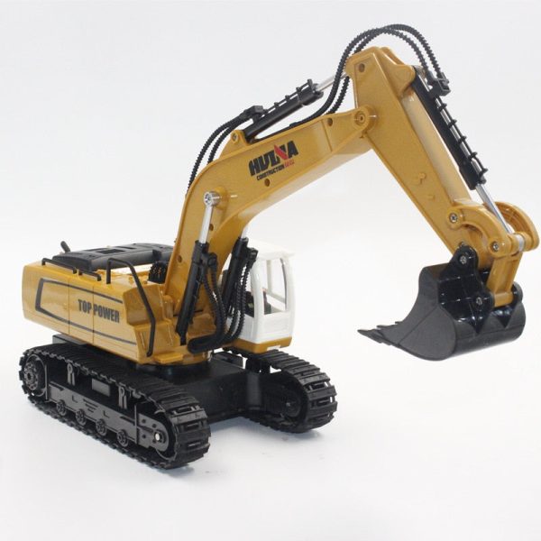 HUINA 1331 1 18 2.4G RC Chargeable Electric Excavator Model Engineering Digging Toys Sale