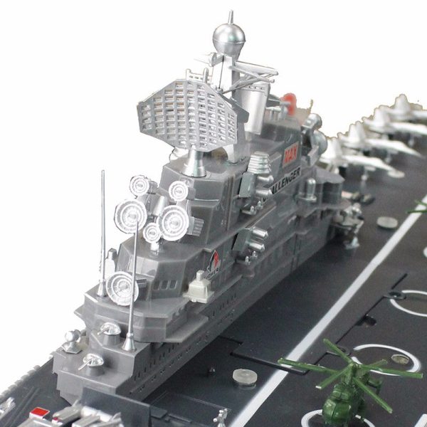 RC Boat 1:275 4CH Bismarck Aircraft Carrier WarShip Remote Control Military Naval Vessels Electronic Model For Kids Toys Hobbys Hot on Sale