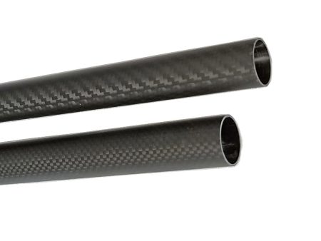 2PCS 3k 100% full Carbon fiber circular tube 500mm Length Twill Matte OD 10mm 12mm 14mm 15mm 16mm 18mm 19mm Online