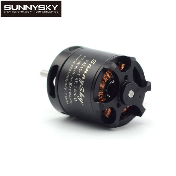 1pcs SunnySky X2216 2216 880KV 1100KV 1250KV 1400KV 1800KV 2400KV II Outrunner Brushless Motor For RC Models 3D airplane Discount