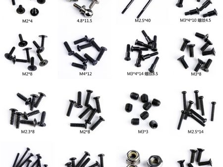 Wltoys 12428 RC Car Spare parts Screws Pan Head Screws Flat Head Screws Half tooth screw M2 M2.3 M2.5 M3 M4 Screws for RC Car Online now