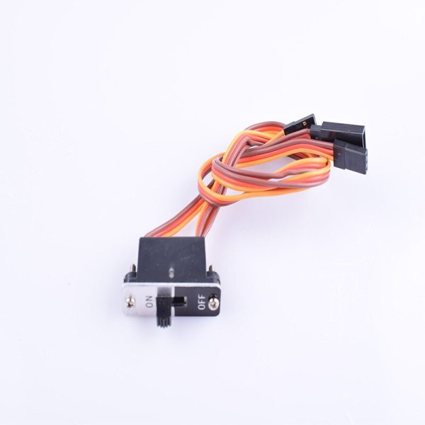 2 PACK RC Switch Futaba Connector On- Off with Spare Male Plug Heavy Duty Good Quality Online now