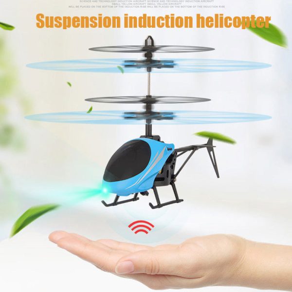 Mini RC Drone Fly RC Helicopter Aircraft Suspension Induction Helicopter Kids Toy LED Light Remote Control Toys for Children Online Sale