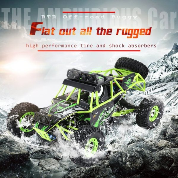 Wltoys XKS 1 12 2.4G 4WD High Speed Electric Brushed Crawler Desert Truck RC Offroad Buggy Vehicle with LED Light Online Hot Sale