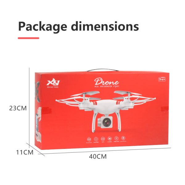 2019 New Drone 4k camera HD Wifi transmission fpv drone air pressure fixed height four-axis aircraft rc helicopter with camera Online now