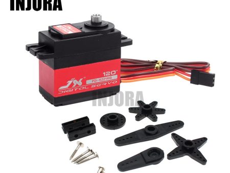 1PCS JX PDI-6221MG 20KG Large Torque Digital Coreless Servo for RC Car Crawler RC Boat Helicopter RC Model Online now