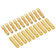 20pair lot 2.0mm 3.0mm 3.5mm 4.0mm Gold Bullet Banana Connectors Plug For ESC Battery Motor Online now