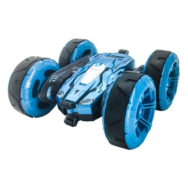 2.4G 4WD Double-Sided Stunt Car 360 Rotating Children Drift Stunt Deformation Remote Control RC Car Creative Funny Toys for Kid Hot on Sale