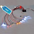 1:10 RC Model Car truck LED Light Kit 12 LED Flashing Head Light Lamp System RC 1:10 Model Car Accessories Online