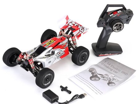 Wltoys 144001 1:14 RC car 2.4G 4WD Radio Control Car High Speed 60km h Racing Crawler RC Car Vehicle Models Toys for Children For Sale