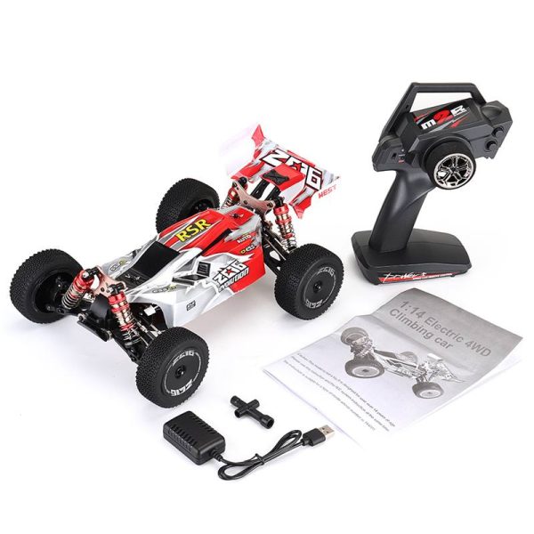 Wltoys 144001 1:14 RC car 2.4G 4WD Radio Control Car High Speed 60km h Racing Crawler RC Car Vehicle Models Toys for Children For Sale