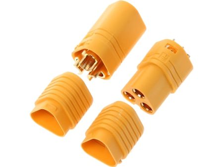 1 Pair MT60 3.5mm 3 Pole Bullet Connector Plug Set For RC ESC to Motor Cheap