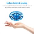 Magic Hand UFO Flying Aircraft Drone Toys Electric Electronic Toy LED Mini Induction Drone UFO toys Kids Xmas Brithday Gifts Supply