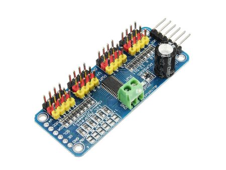 2PCS PCA9685 16-Channel 16CH 12-bit PWM Servo Motor Driver I2C Module For Arduino Robot RC Drone Discount