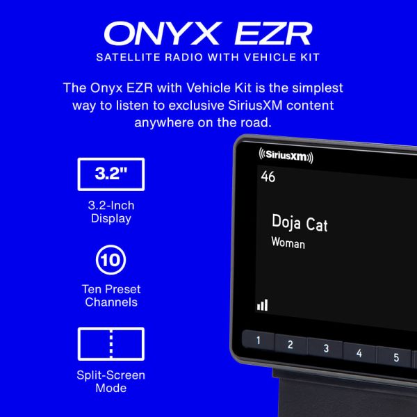 OnyX EZR Radio with Installation Kit For Cheap