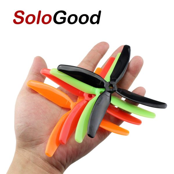 10pcs 3045 4045 5040 5045 3 4 5 6 Blades Bullnose Propeller CW  CCW for 250 FPV Racing Quadcopter ZMR250 Robocat For Sale