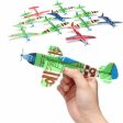 Trendy 10pcs Coloured Helicopter kids Toy Birthday Party Fantastic Gift Flying Glider Planes Kids Toys High Quality Online