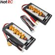 1pcs HotRc High Quality 2S-6S XT60 Plug Parallel Charging Board Para Board XT60 Plug 4.0MM Bananer for Imax B6 B6AC B8 6 in 1 Cheap