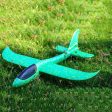 48CM Hand Throw Foam Plane Toys Outdoor Launch Glider airplane Kids Gift Toy Free Fly Plane Toys Puzzle Model Jouet Discount