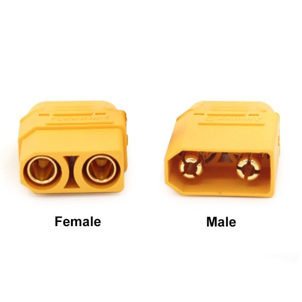 2PCS Amass XT90H XT90-S Anti Spark Connectors Male Female Plug XT90 XT90S Cover Sheath Sparkproof For RC Lipo Battery Parts DIY Online Hot Sale