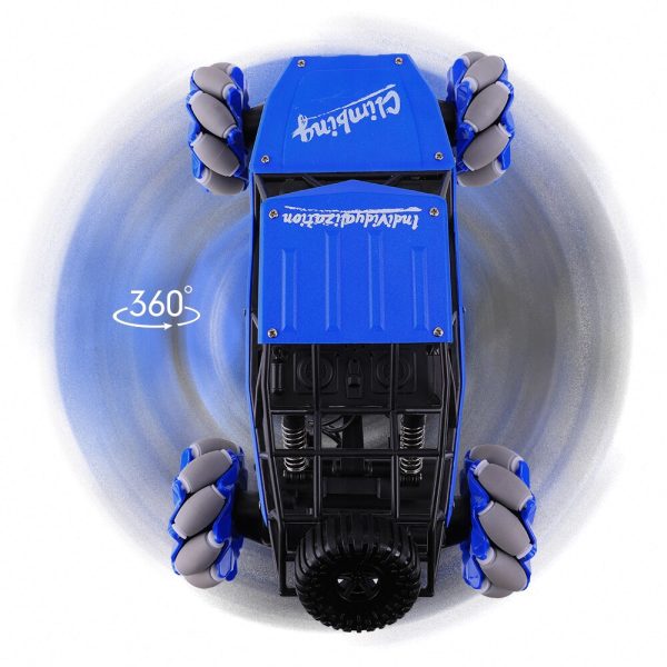 2.4G Gesture Sensing Stunt Remote Control RC Car Children s Light Music Twisting Car Deformation Climbing Off-road Vehicle Model Cheap