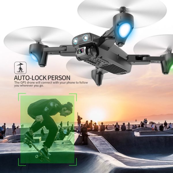 S167 GPS Drone With Camera 5G RC Quadcopter Drones HD 4K WIFI FPV Foldable Off-Point Flying Photos Video Dron Helicopter Toy Cheap