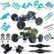 Wltoys 12428 12423 RC Car all upgrade metal parts RC truck Front Rear Differential Gear 12428-0011 0012 0013 0014 12428 parts Online